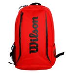 Borse Da Tennis Wilson EMEA Reflective Backpack red/black